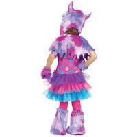Polka Dot Monster Toddler Girl Costume