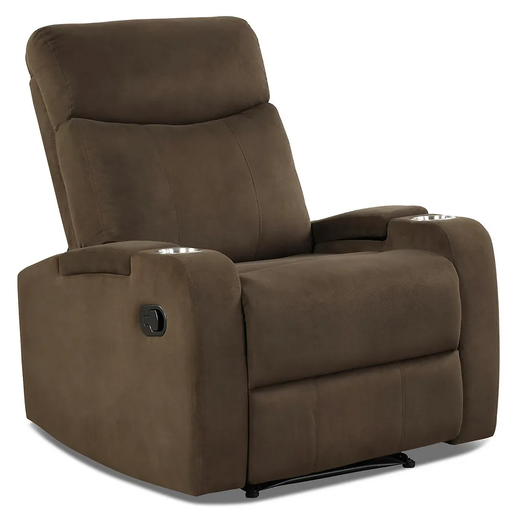 TYSON reclining armchair with ottoman