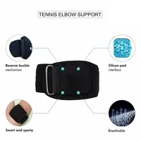 Elbow Support Strap Men And Women Gym Workout Elbow Brace Strap, Elbow Protector Pad Band