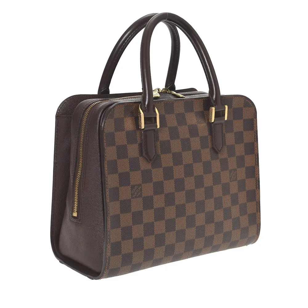 Louis Vuitton Damier Ebene Triana Handbag