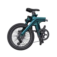 X 36v Folding E-bike, 350w Torque Sensor Electric Bicycle With Removable Battery