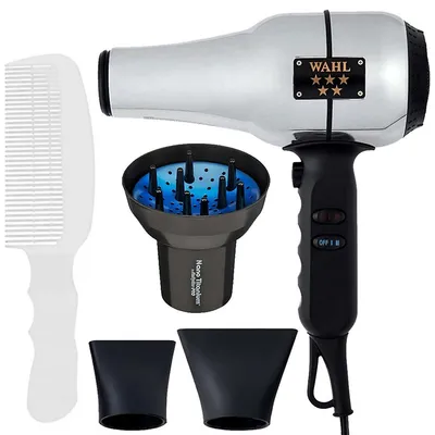 Professional 5-star Series Ionic Hair Dryer With 2 Concentrator Nozzles Kit