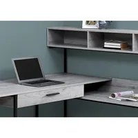 Computer Desk / Metal Corner