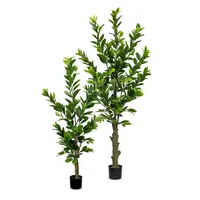 Artificial Botanical Lemon Tree In Green 82 In. Height