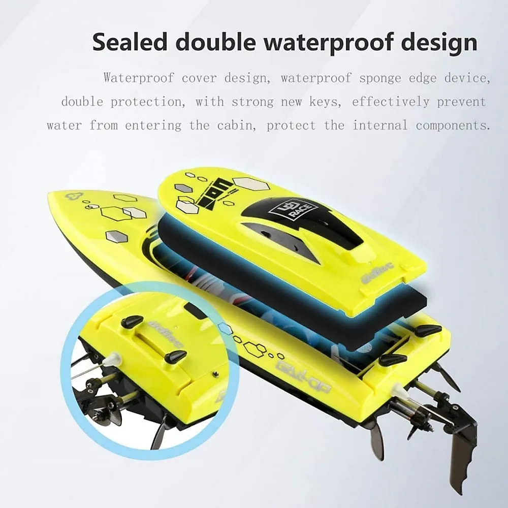 Rc High Speed Boat Toy, Remote Control Boat Rc Boat For Lakes And Pools, Speed Up To 25km/h, Racing Boat Indoor/outdoor Toy