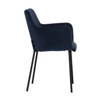 Desta Dining Armchair - Navy Velvet