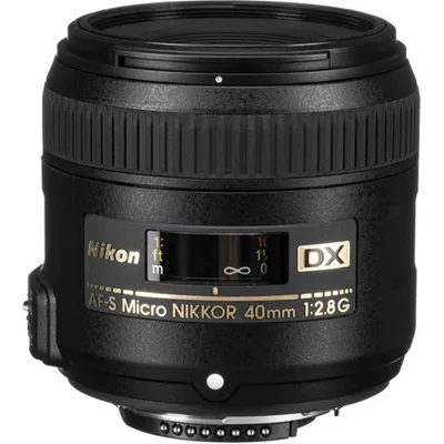 Af-s Dx Micro-nikkor 40mm F/2.8g Close-up Lens For Dslr Cameras