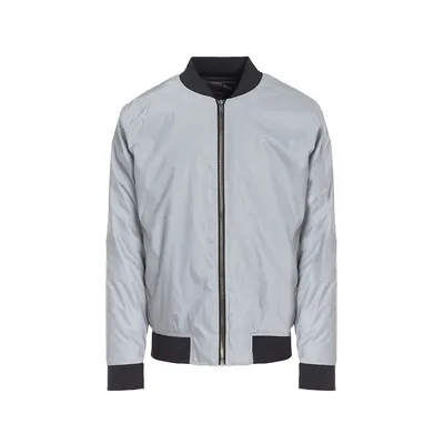 Alternative Down Reflective And Reversable Bomber