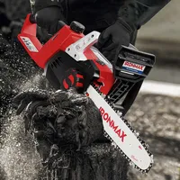 Ironmax 12-inch 40v Cordless Chainsaw With 4.0ah Lithium-ion Battery And Fast Charger