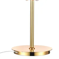 Empire 6 Light Table Lamp With Gold Finish