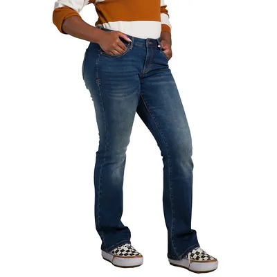 Women's Mid Rise Slim Boot Jean