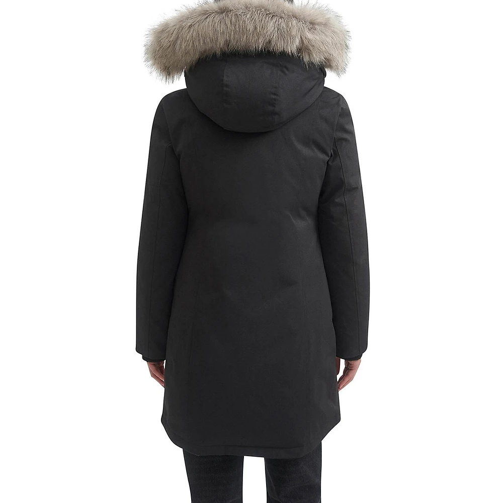 Vanessa II Faux Fur-Trimmed Hood Down Parka