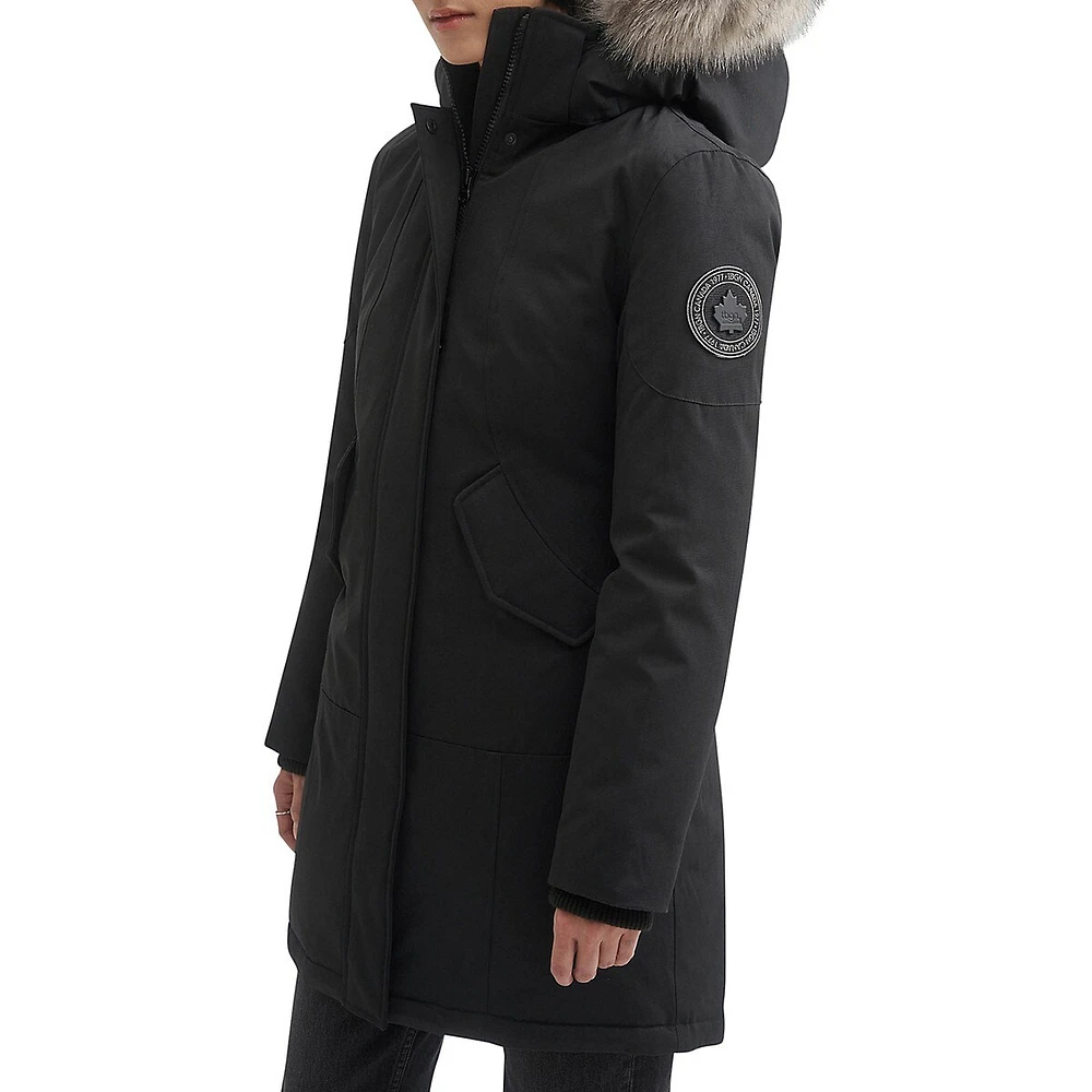 Vanessa II Faux Fur-Trimmed Hood Down Parka