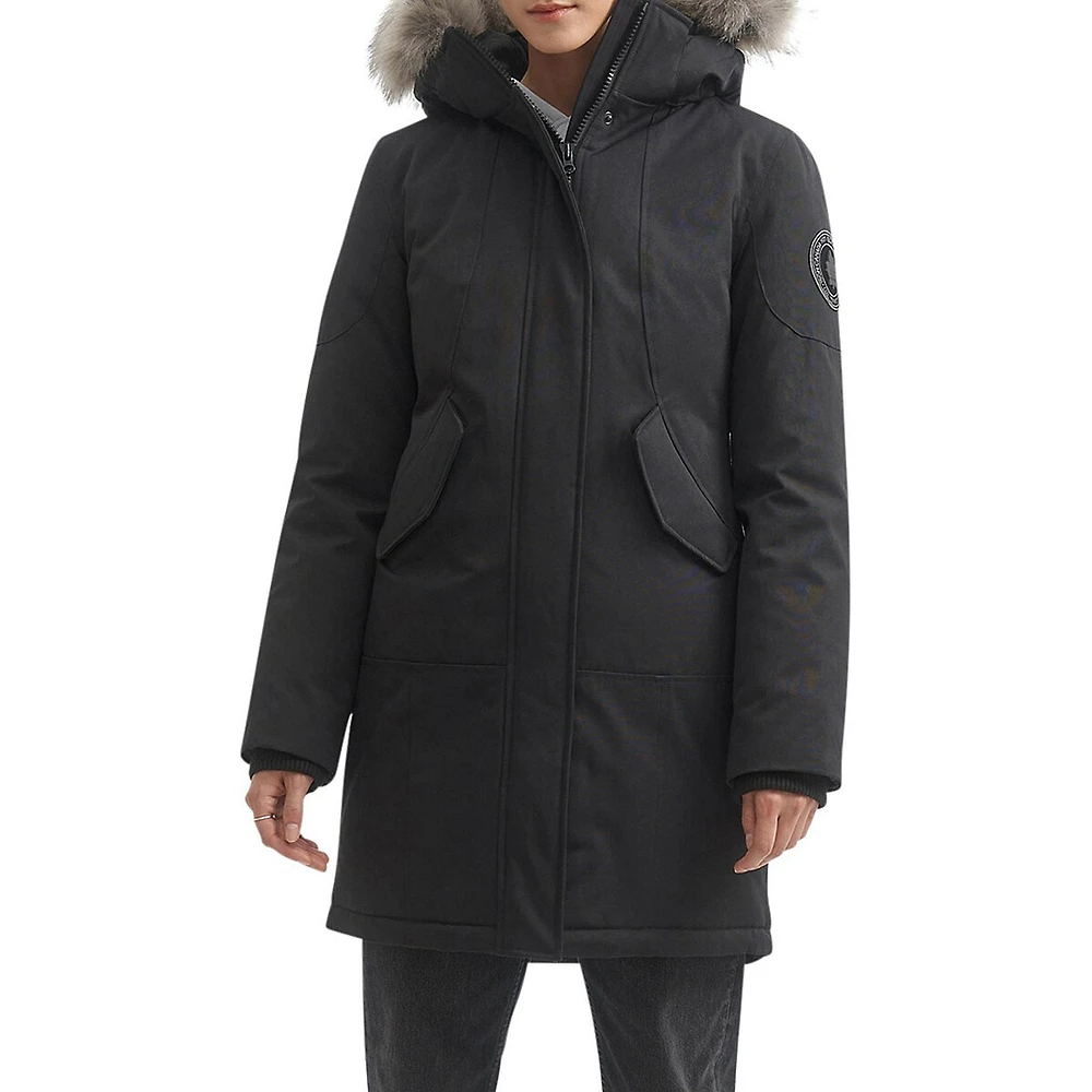 Vanessa II Faux Fur-Trimmed Hood Down Parka