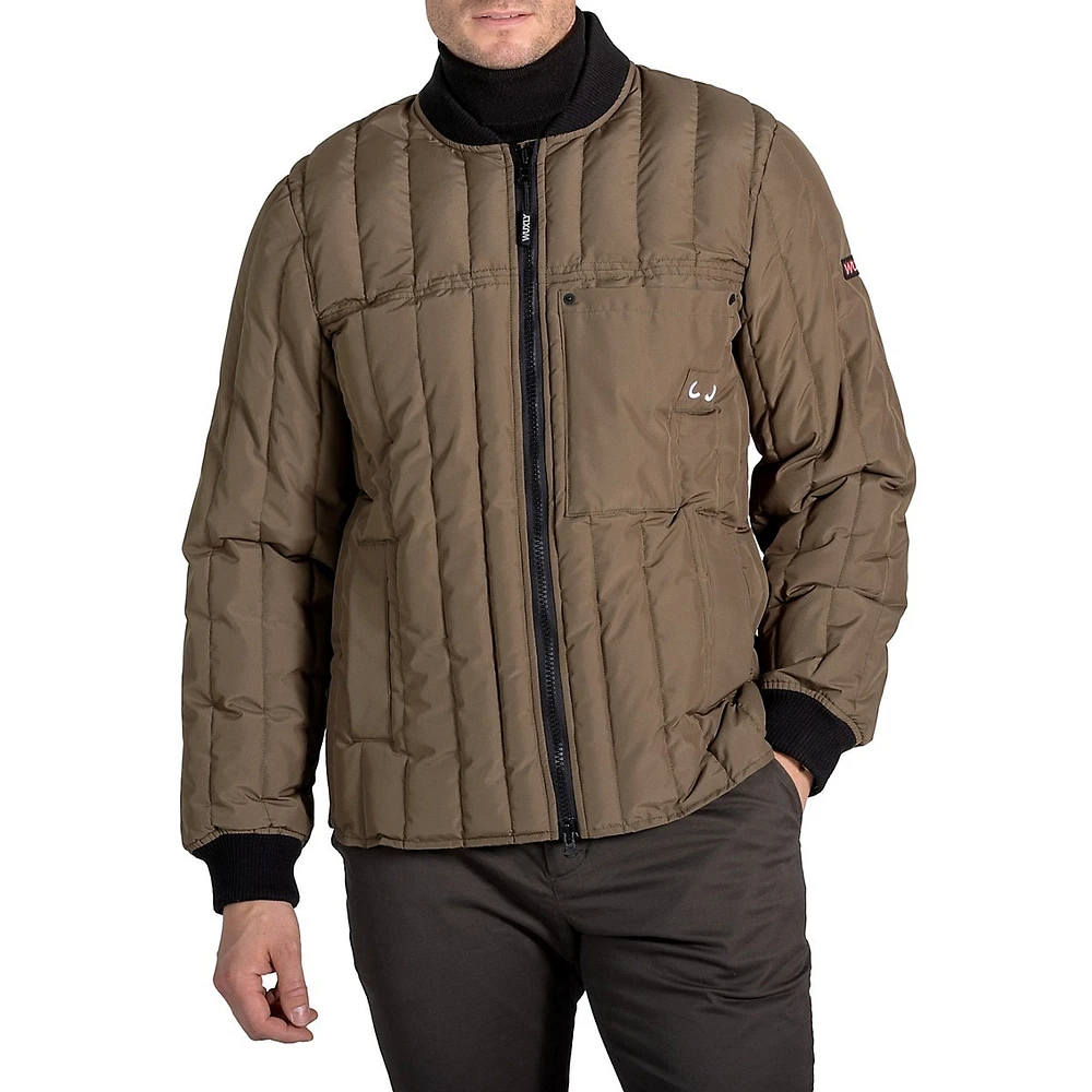Passage Quilted Bomber Jacket