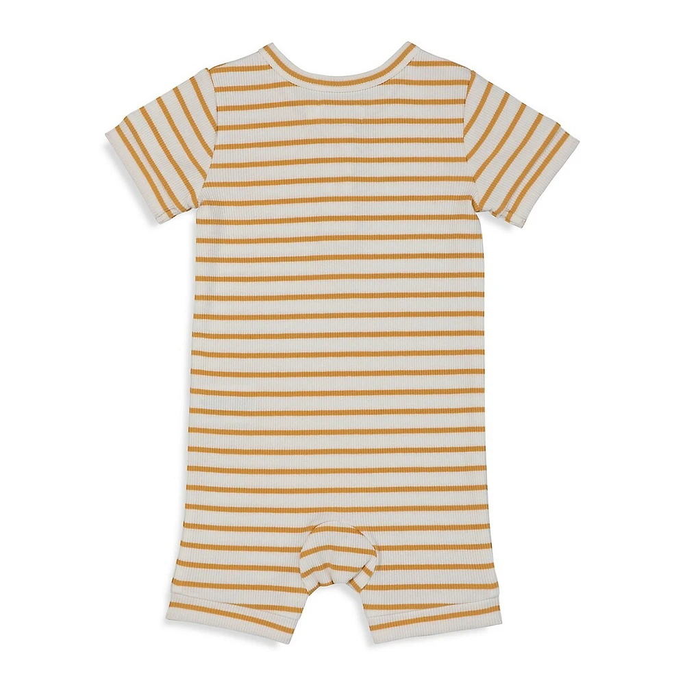 Baby Boy's Play Short-Sleeve Romper