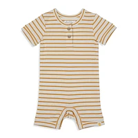 Baby Boy's Play Short-Sleeve Romper