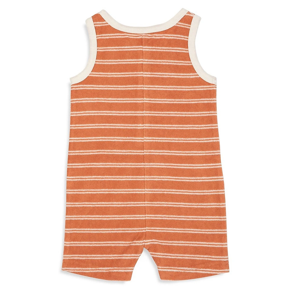 Baby Boy's Play Sleeveless Terry Romper