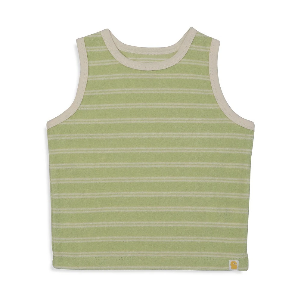 Baby Boy's & Little Striped Terry Tank Top