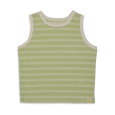 Baby Boy's & Little Striped Terry Tank Top