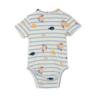 Baby's Stretch-Organic Cotton Print Bodysuit