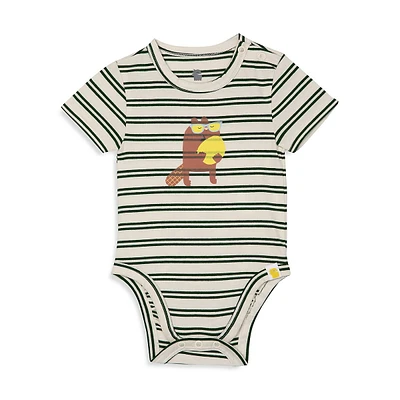 Baby's Stretch-Organic Cotton Print Bodysuit