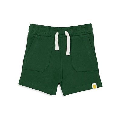 Baby Boy's Organic Cotton French Terry Pocket Shorts