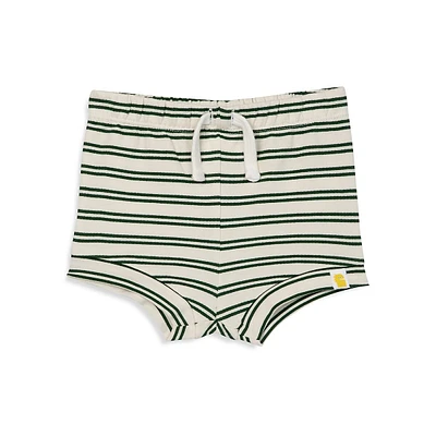 Baby's Organic Cotton French Terry Bloomer Shorts