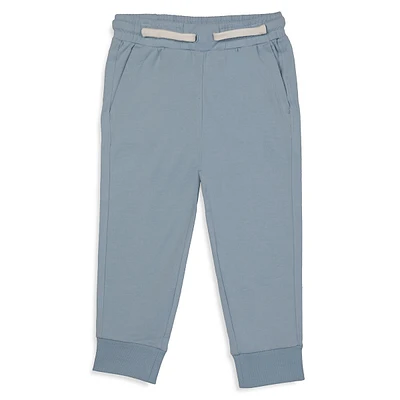 Baby Boy's & LIttle Organic Cotton French Terry Joggers