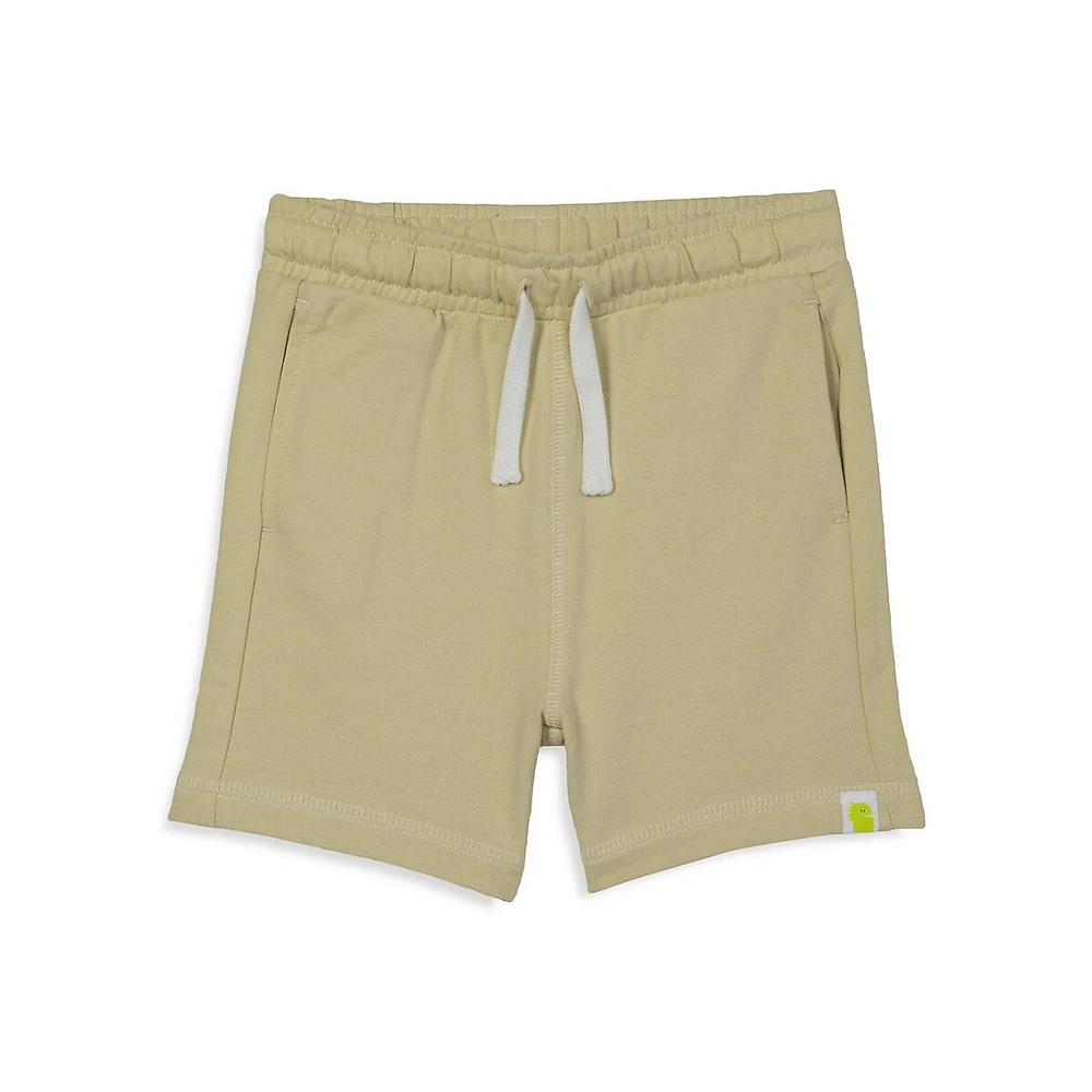 Baby Boy's & Little Organic Cotton French Terry Shorts