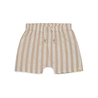 Baby Boy's 2-Piece Organic Cotton Seersucker Top & Shorts Set