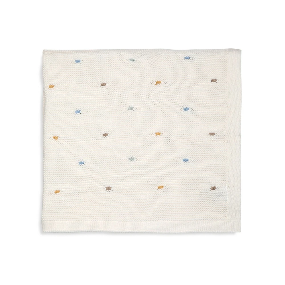 Cotton Knit Nursery Blanket