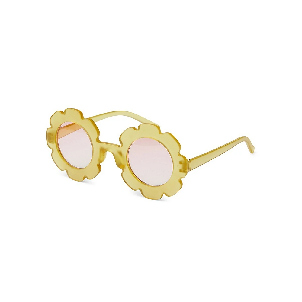 Little Kid's Flower Sunglasses