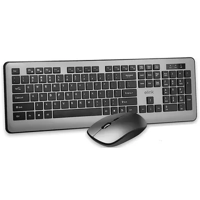 Wireless Keyboard And Mouse Set, Rechargeable, 2.4ghz