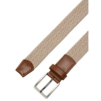 Ceinture tressée en textile élastique