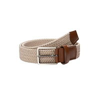 Ceinture tressée en textile élastique