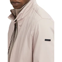 Snap-Trim Bomber Jacket