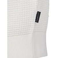 Quarter-Zip Textured-Knit Sweater