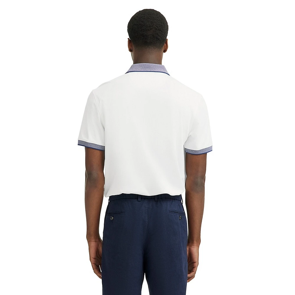 Tipped Pocket Polo Shirt