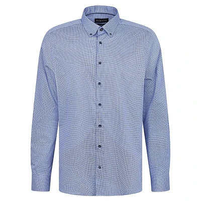 Geo-Print Modern-Fit Shirt