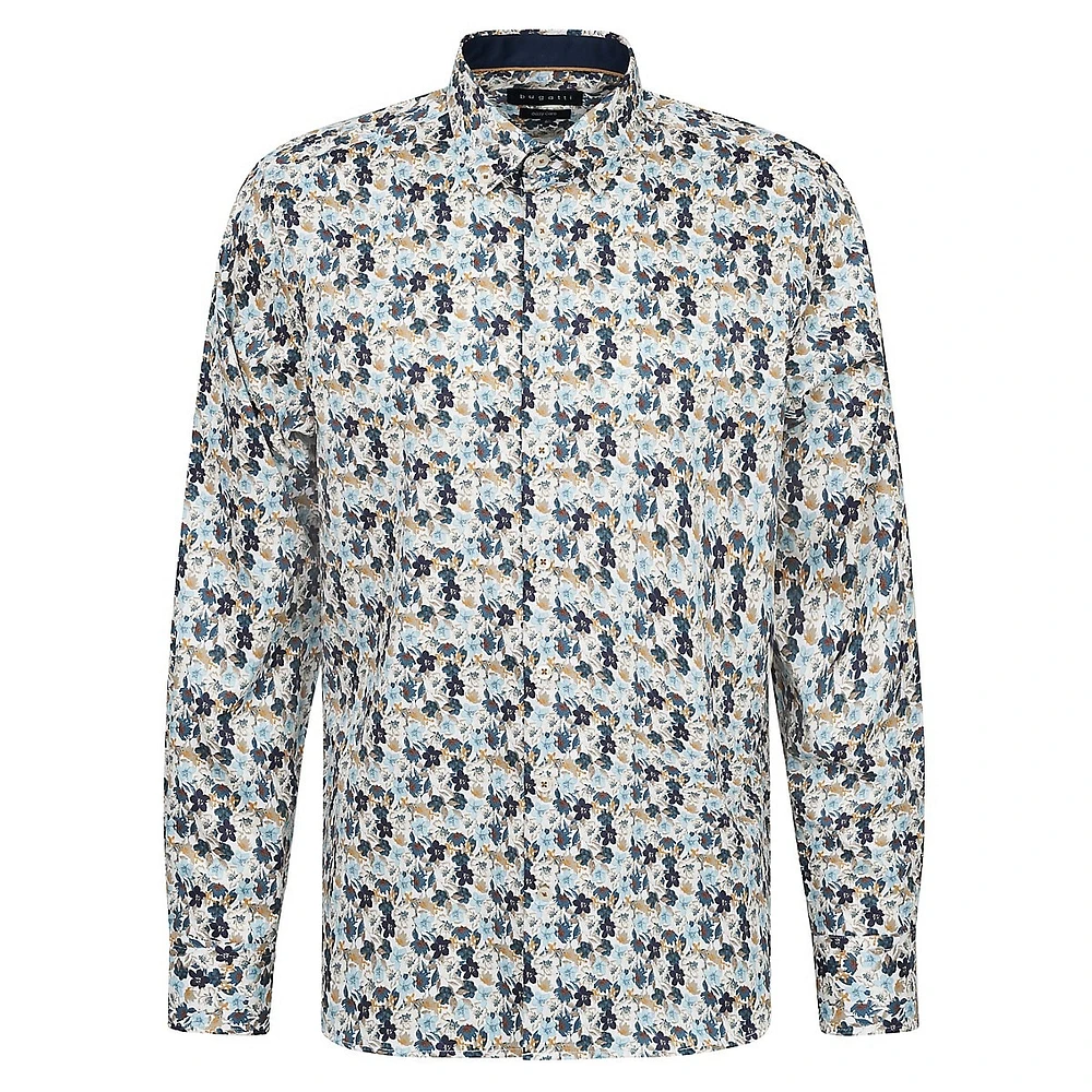 Floral Modern-Fit Shirt