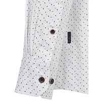 Chemise en coton à pois