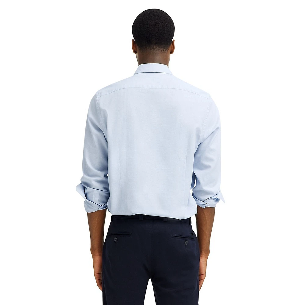 Micro-Check Modern-Fit Shirt