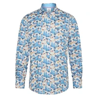 Oasis-Print Regular-Fit Shirt