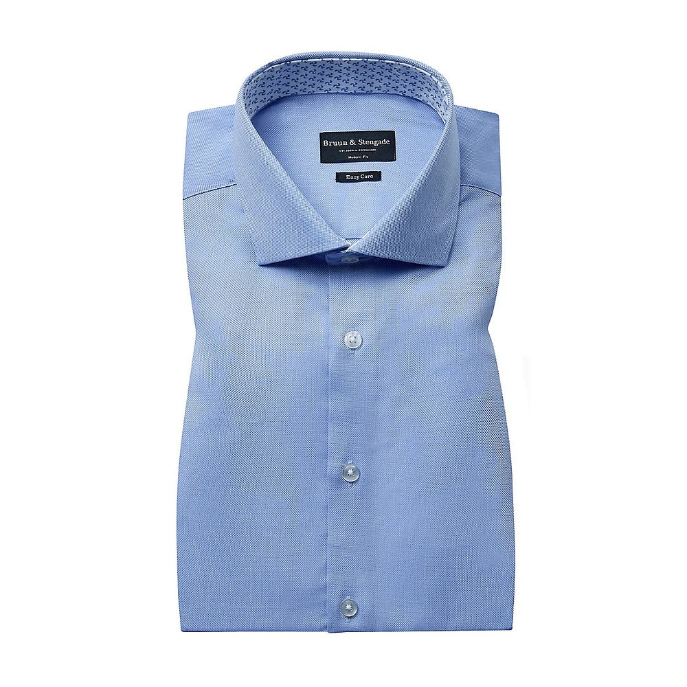 Alcaraz Modern-Fit Dobby Dress Shirt