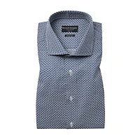 Fils Modern-Fit Retro Geo Poplin Dress Shirt