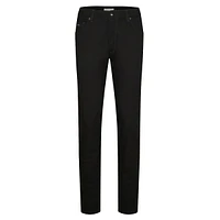 Pantalon extensible à 5 poches de couleur constante