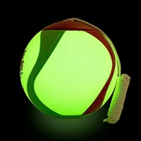 T8000g Brite Strike Tetherball - Glow-in-the-dark Outdoor Ball, Official Size