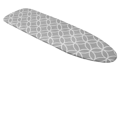 Grey Circles Ironing Board Cover, 15" X 54"