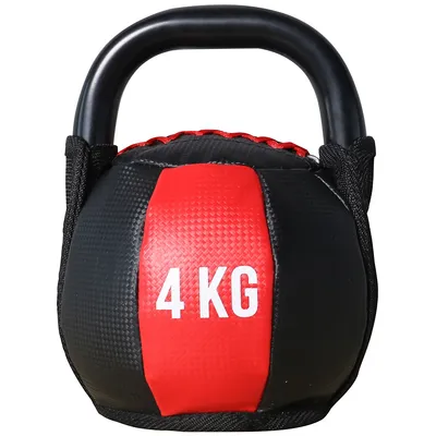 Soft Kettlebell Workout Weight - Sand-filled Bell Body With Rigid Handle